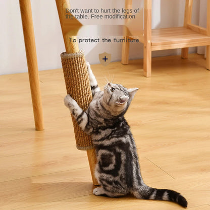 Sisal Cat Scratching Mat - Furniture Protector for Cats and Scratchers for Nail Maintenance