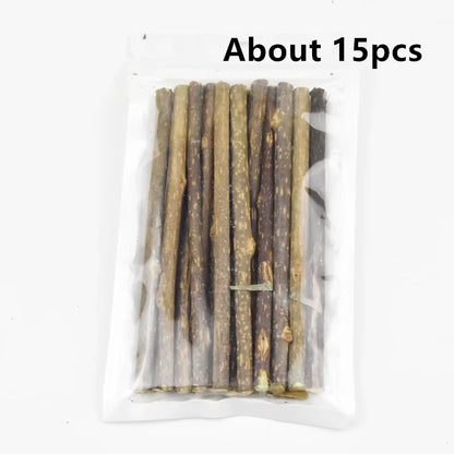 Natural Catnip Dental Chew Sticks for Cats - Safe Oral Care Treats and Pet Supplies