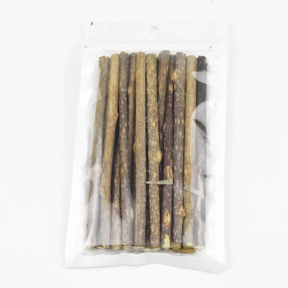 Natural Catnip Dental Chew Sticks for Cats - Safe Oral Care Treats and Pet Supplies